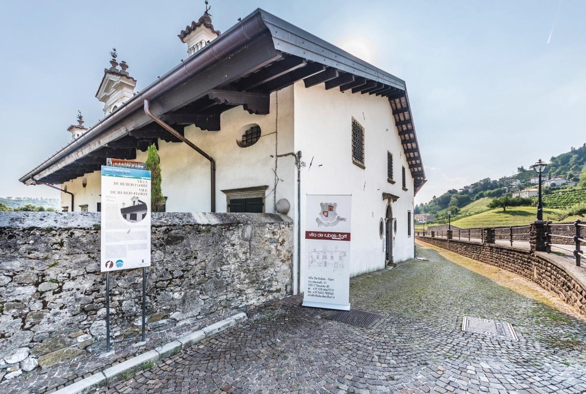 Villa De Rubeis Florit Tarcento Kültér fotó